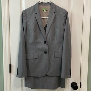 Banana Republic Skirt Suit Grey